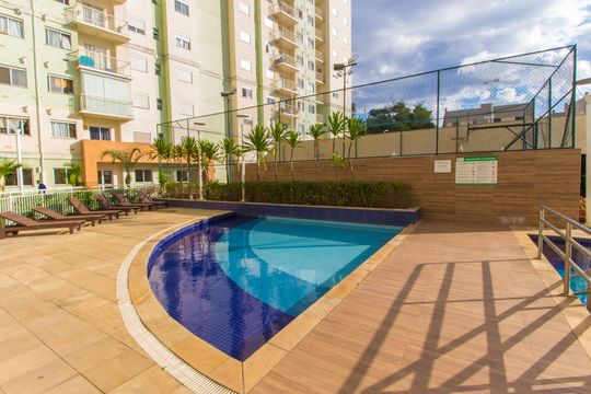 Piscina de apartamento à venda com 1 quarto, 57m² em Parque Viana, Barueri