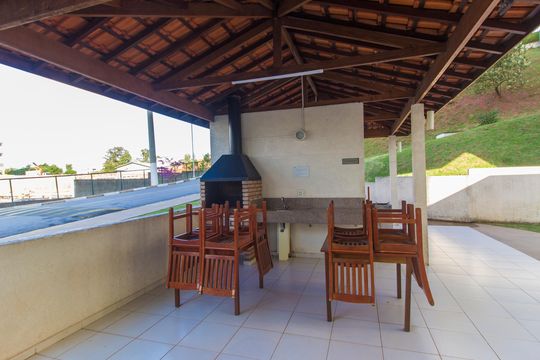Área gourmet de apartamento à venda com 1 quarto, 57m² em Parque Viana, Barueri