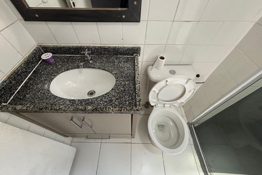 Banheiro de apartamento para alugar com 2 quartos, 48m² em Jardim Sao Miguel, Ferraz de Vasconcelos