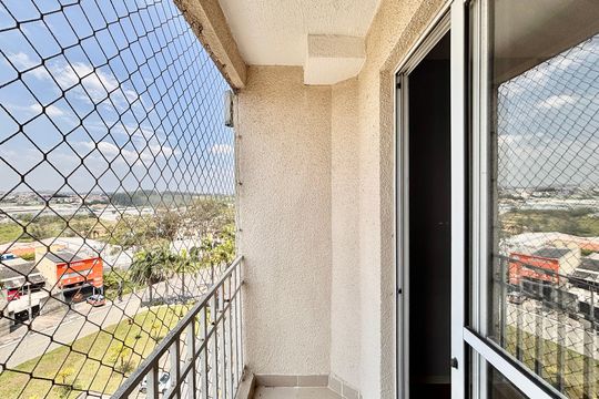Varanda de apartamento para alugar com 2 quartos, 48m² em Jardim Sao Miguel, Ferraz de Vasconcelos