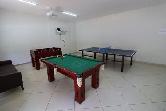 Área comum - Sala de jogos de apartamento à venda com 3 quartos, 116m² em Vila Yara, Osasco