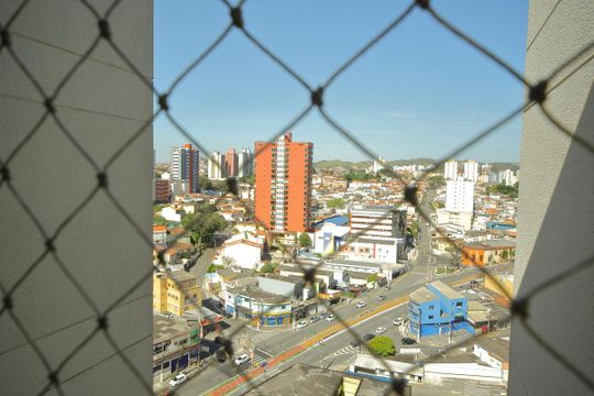 Quarto 1 - Vista  de apartamento para alugar com 2 quartos, 60m² em Centro, São Bernardo do Campo