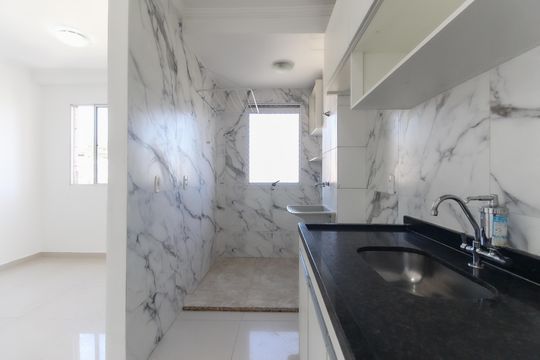 Cozinha - Área de Serviço de apartamento à venda com 2 quartos, 50m² em Parque Savoi City, São Paulo