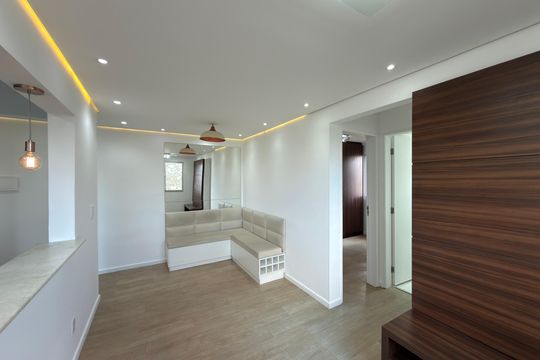 Sala de apartamento para alugar com 2 quartos, 47m² em Planalto, São Bernardo do Campo