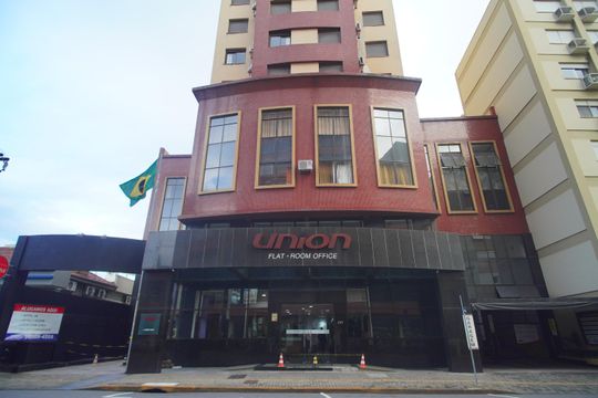 Fachada de apartamento para alugar com 1 quarto, 40m² em Centro, Novo Hamburgo
