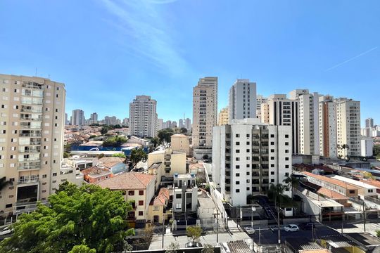 Vista da Varanda de apartamento à venda com 2 quartos, 64m² em Chácara Inglesa, São Paulo