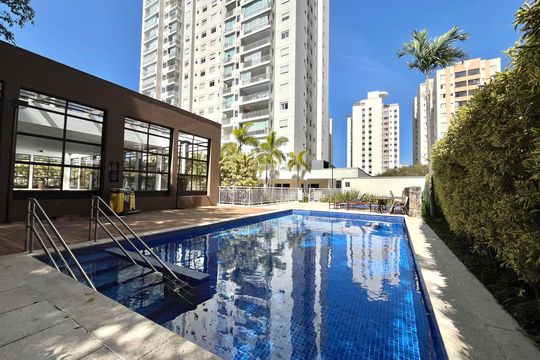 Área comum - Piscina de apartamento à venda com 2 quartos, 64m² em Chácara Inglesa, São Paulo
