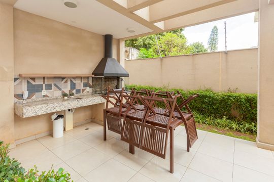 Área comum - Churrasqueira de apartamento para alugar com 2 quartos, 34m² em Socorro, São Paulo