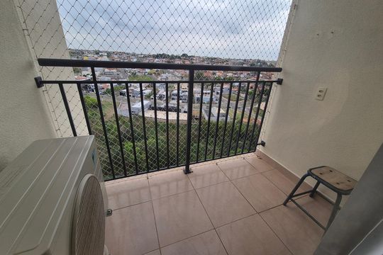 Varanda de apartamento para alugar com 2 quartos, 48m² em Residencial Parque da Fazenda, Campinas