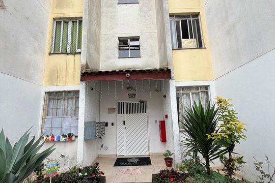 Fachada do bloco de apartamento à venda com 2 quartos, 47m² em Baeta Neves, São Bernardo do Campo