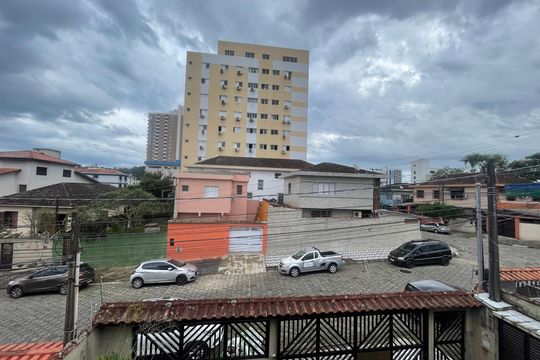 Vista do Quarto 1 de apartamento para alugar com 2 quartos, 60m² em Centro, São Vicente