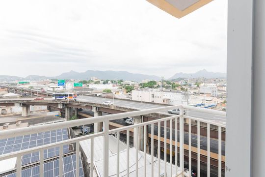 Varanda da Sala de apartamento à venda com 2 quartos, 42m² em Imperial de São Cristóvão, Rio de Janeiro