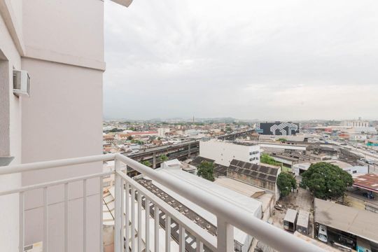 Varanda da Sala de apartamento à venda com 2 quartos, 42m² em Imperial de São Cristóvão, Rio de Janeiro