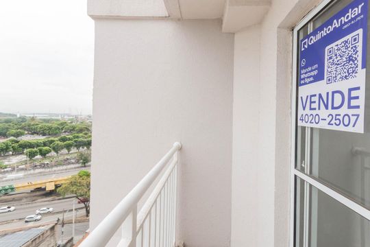 Varanda da Sala de apartamento à venda com 2 quartos, 42m² em Imperial de São Cristóvão, Rio de Janeiro