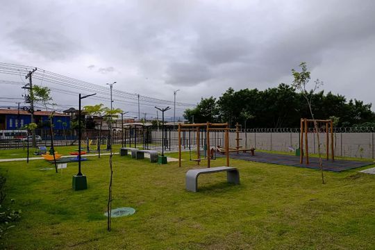 Área comum - Playground de apartamento para alugar com 2 quartos, 40m² em Inhoaíba, Rio de Janeiro