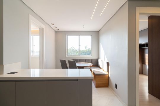 Sala - Cozinha de apartamento para alugar com 2 quartos, 37m² em Jaguaré, São Paulo