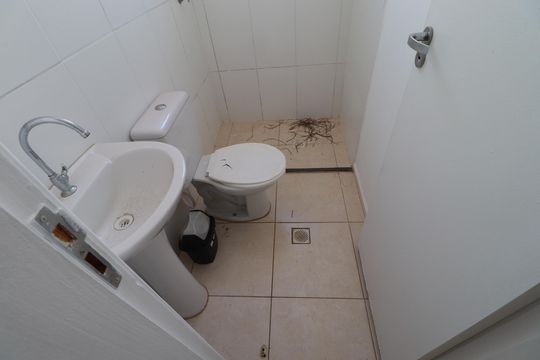 Banheiro  de apartamento para alugar com 2 quartos, 48m² em Parque Sao Sebastiao, Ribeirão Preto