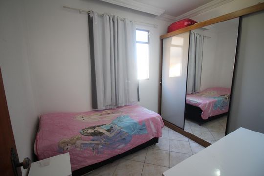 Quarto 2 de apartamento à venda com 3 quartos, 69m² em Novo Riacho, Contagem