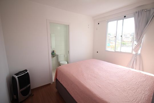Quarto 1 de apartamento para alugar com 2 quartos, 53m² em Novo Riacho, Contagem