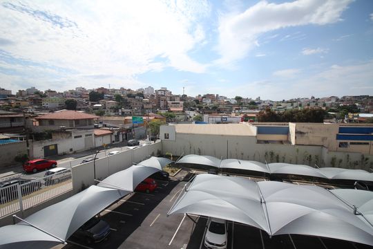 Vista Quarto 1 de apartamento para alugar com 2 quartos, 53m² em Novo Riacho, Contagem