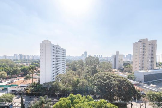 Vista da Cobertura de apartamento à venda com 1 quarto, 36m² em Santo Amaro, São Paulo
