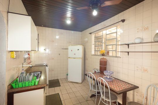Cozinha  de casa à venda com 1 quarto, 56m² em Campo Grande, Rio de Janeiro