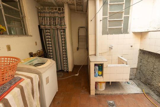 Área de serviço de casa à venda com 1 quarto, 56m² em Campo Grande, Rio de Janeiro