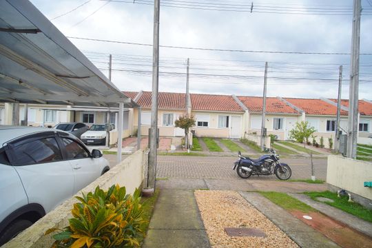 Vista da Sala de casa de condomínio à venda com 2 quartos, 48m² em Feitoria, São Leopoldo