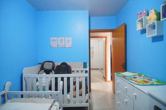 Quarto 2 de casa de condomínio à venda com 2 quartos, 48m² em Feitoria, São Leopoldo
