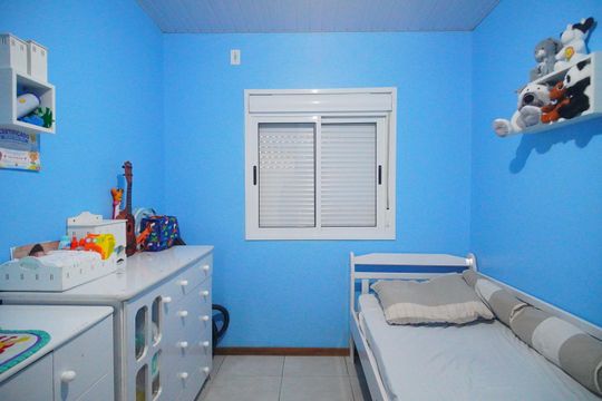 Quarto 2 de casa de condomínio à venda com 2 quartos, 48m² em Feitoria, São Leopoldo