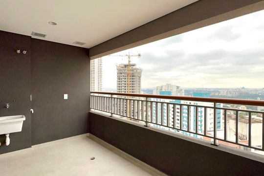 Varanda de apartamento à venda com 2 quartos, 56m² em Vila Anglo Brasileira, São Paulo