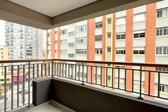 Varanda de apartamento à venda com 1 quarto, 19m² em Vila Anglo Brasileira, São Paulo