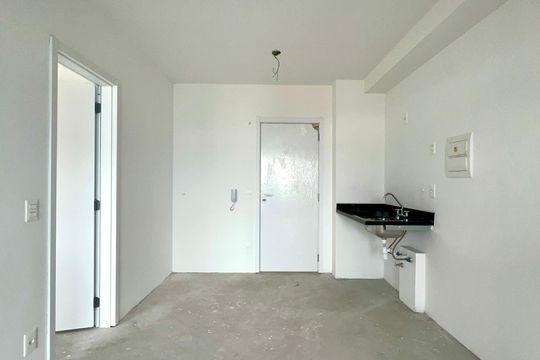 Sala de apartamento à venda com 1 quarto, 37m² em Vila Anglo Brasileira, São Paulo
