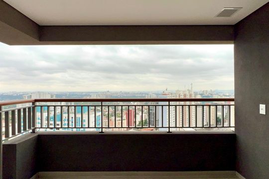 Varanda de apartamento à venda com 1 quarto, 37m² em Vila Anglo Brasileira, São Paulo