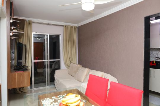 Sala de apartamento à venda com 3 quartos, 50m² em Parque Cruzeiro do Sul, São Paulo