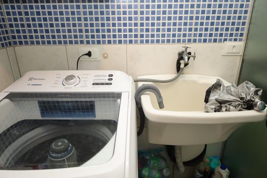 Área de Serviço de apartamento à venda com 3 quartos, 50m² em Parque Cruzeiro do Sul, São Paulo