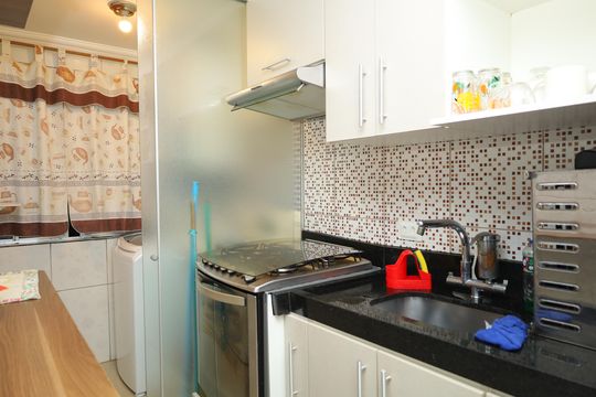 Cozinha de apartamento à venda com 3 quartos, 50m² em Parque Cruzeiro do Sul, São Paulo