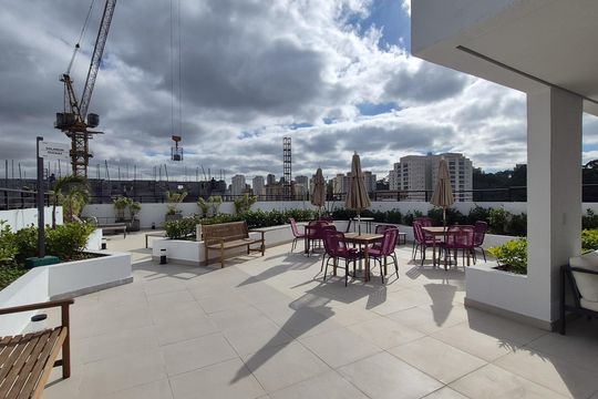 Área comum de apartamento para alugar com 2 quartos, 38m² em Vila Andrade, São Paulo