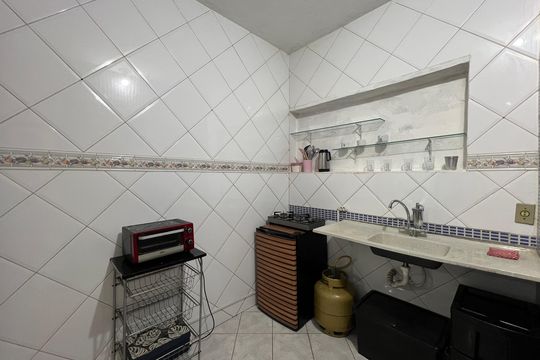 Cozinha de apartamento para alugar com 2 quartos, 55m² em Novo Progresso, Contagem
