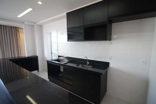 Cozinha de apartamento para alugar com 3 quartos, 93m² em Tirol, Contagem