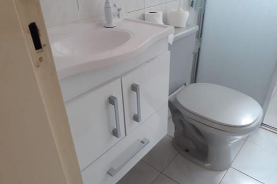 Banheiro de apartamento para alugar com 2 quartos, 50m² em Vila Arens/Vila Progresso, Jundiaí