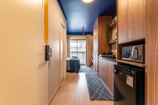 Apartamento para alugar com 1 quarto, 25m² em Consolação, São Paulo