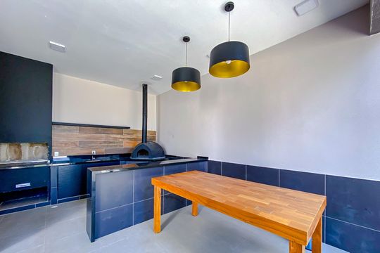 Área comum - Churrasqueira de apartamento para alugar com 2 quartos, 34m² em Mooca, São Paulo