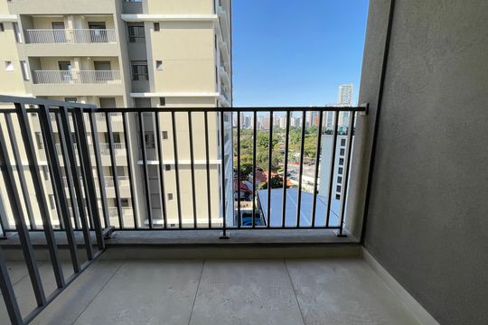 Varanda de kitnet/studio à venda com 1 quarto, 29m² em Butantã, São Paulo