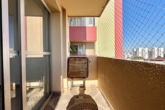 Varanda de apartamento à venda com 2 quartos, 53m² em Vila Santa Catarina, São Paulo