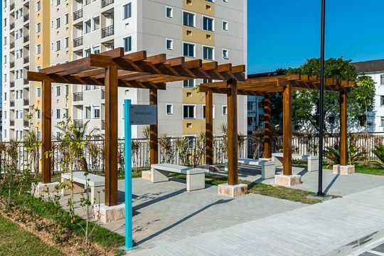 Área comum - Pergolado de apartamento para alugar com 2 quartos, 47m² em Irajá, Rio de Janeiro