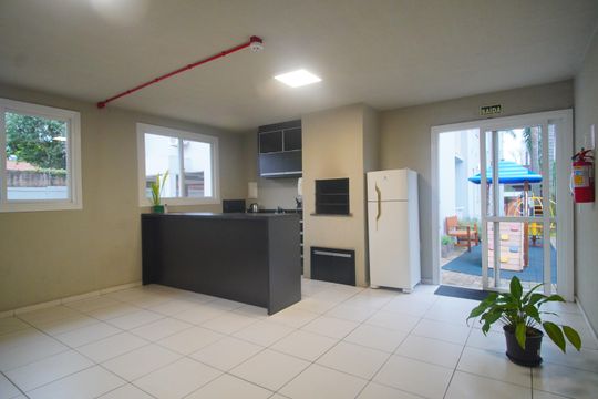 Salão de Festas de apartamento para alugar com 2 quartos, 54m² em Vila Nova, Novo Hamburgo