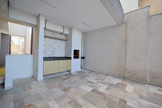 Área comum - Churrasqueira de apartamento para alugar com 1 quarto, 26m² em Vila Ré, São Paulo