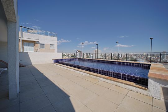 Área comum - Piscina de apartamento para alugar com 1 quarto, 26m² em Vila Ré, São Paulo