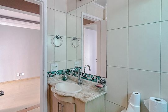 Banheiro de apartamento para alugar com 2 quartos, 60m² em Tatuapé, São Paulo